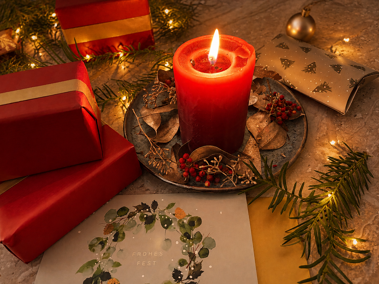 Weihnachtskarten und Pr&auml;sente f&uuml;r Unternehmen